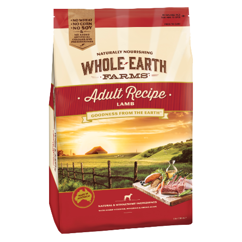 Whole Earth Farms Adult Recipe Lamb 3kg 