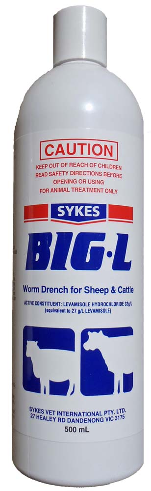 Big L Sheep & Cattle Wormer 500mL