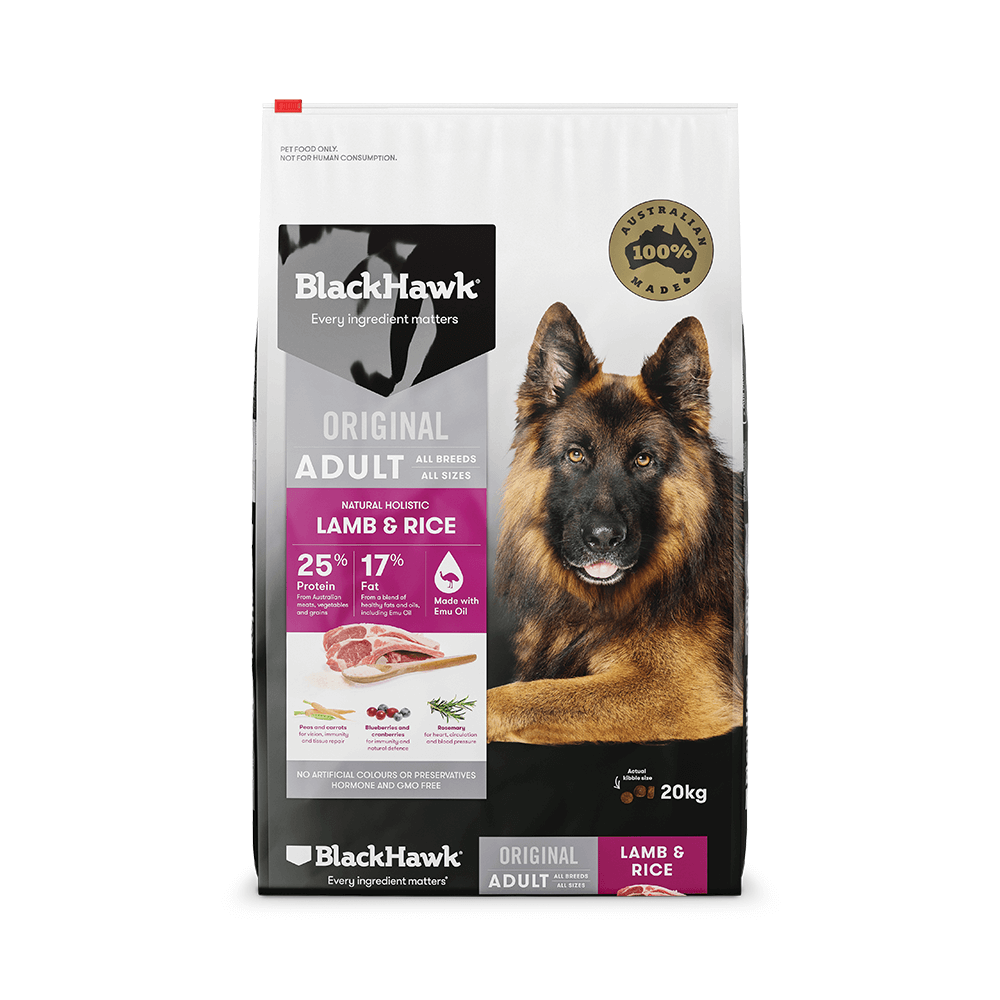 BLACK HAWK Adult Lamb And Rice 20kg