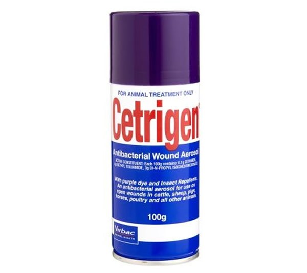 Virbac Cetrigen Aerosol Spray 100g