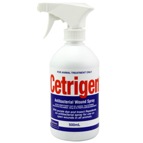 Virbac Cetrigen Wound Spray 500mL