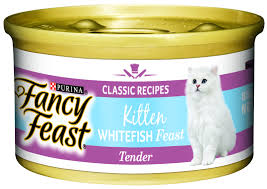 Fancy Feast Kitten Whitefish Feast 24 x 85g 