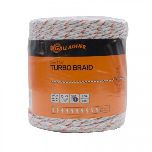 Gallagher Turbo Equi Braid 200m G62174