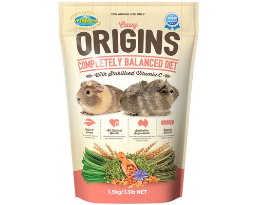 Vetafarm Cavy Origin 1.5kg Guinea Pig Food