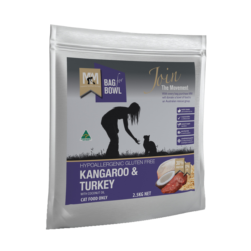 Meals for Meows Kangaroo & Turkey 2.5kg