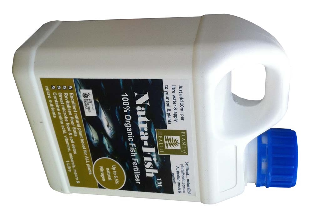 Natra-Fish Liquid Fish Fertiliser 1L Plant of Health