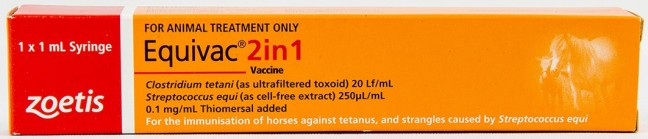 EQUIVAC 2 IN 1 (Tetanus & Strangles) 1ml