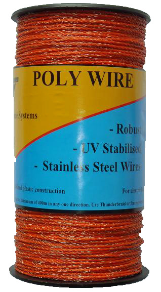 Thunderbird Poly Wire Orange 500m EF40DO