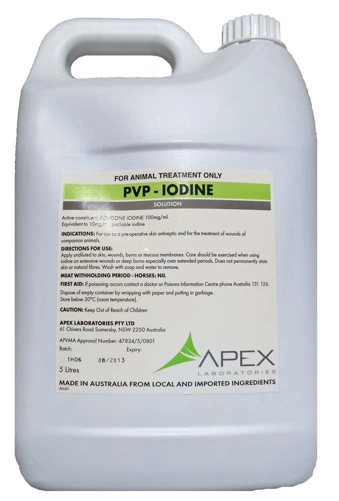 Iodine Solution PVP 5L