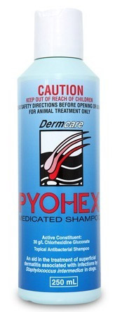 Dermcare Pyohex Medicated Shampoo 250mL