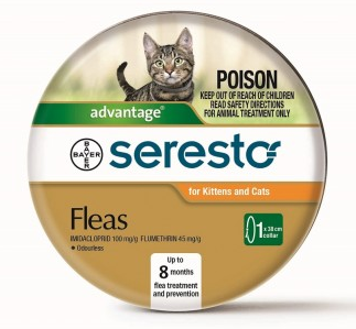 Seresto for Cats & Kittens up to 8kg - Flea Collar