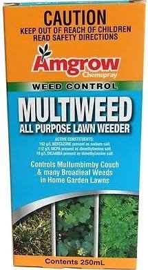 Amgrow Multiweed All Purpose Lawn Weeder 250ml