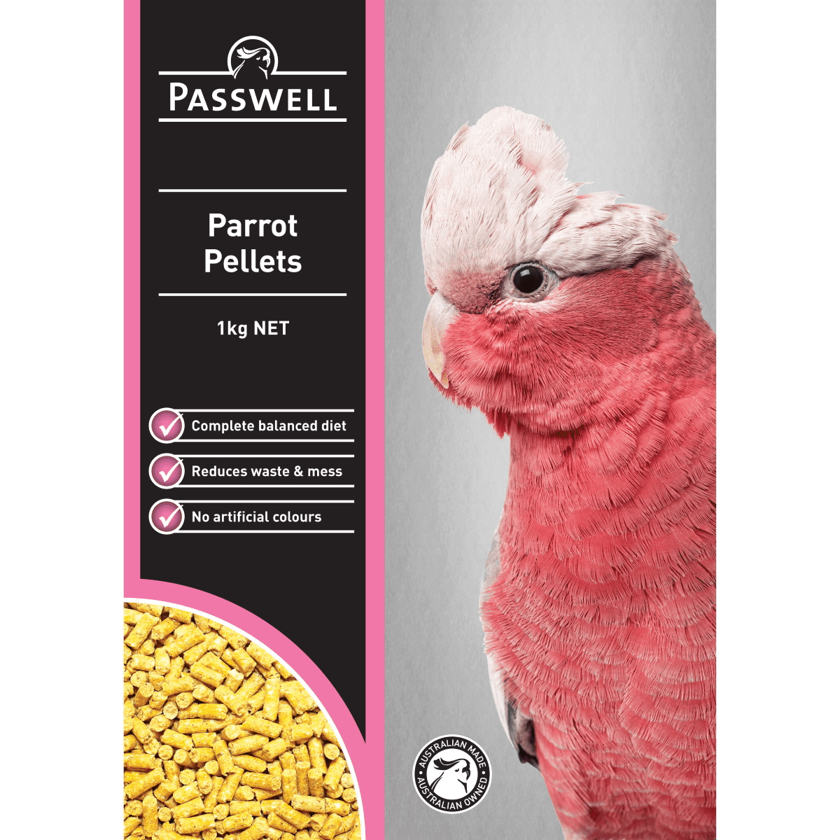 Passwell Parrot Pellets 1kg