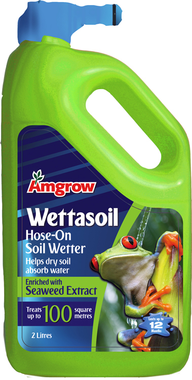 Amgrow Wettasoil Hose-On Soil Wetter + Seaweed Extract 2L 