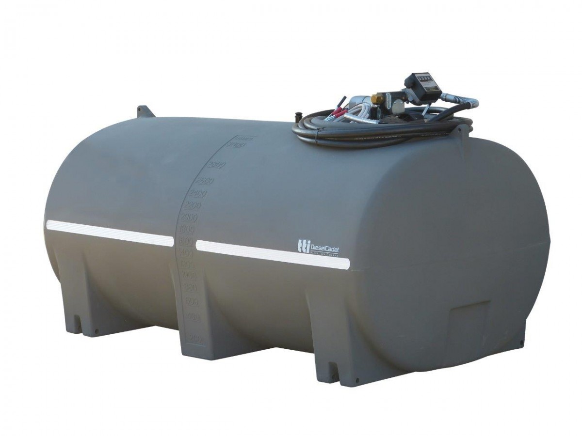 DieselCadet3000L with 60L/min Pump, Ball Baffle System