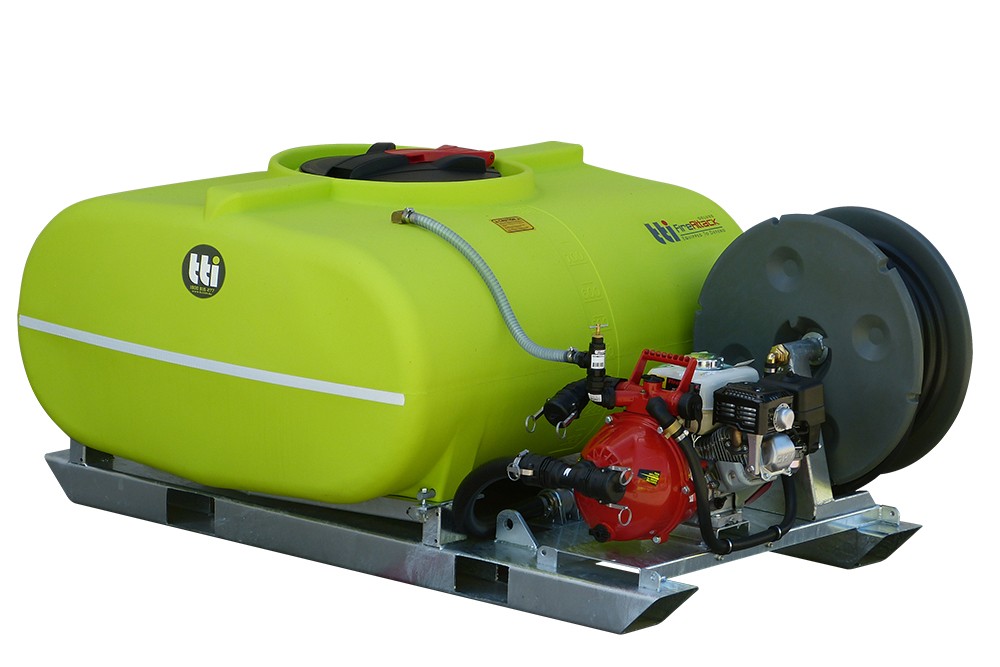 FireAttack Deluxe 800L Fully Drainable with Honda GX200 & Twin Impellar Davey Pump