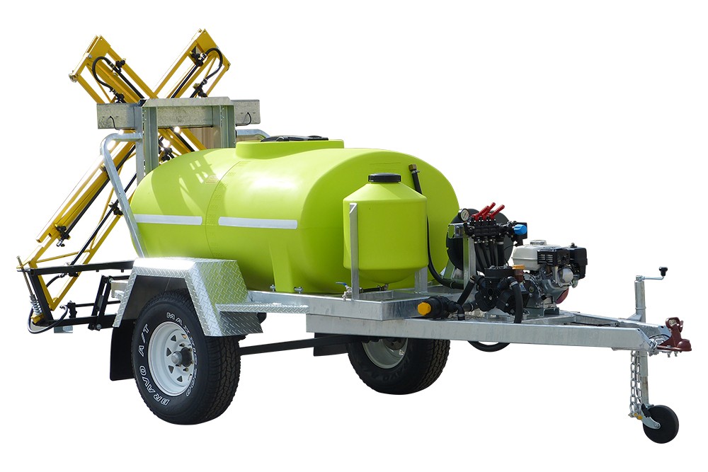 TopCrop 1200L - On Farm Spray Trailer with 75L/min Pump by TTi