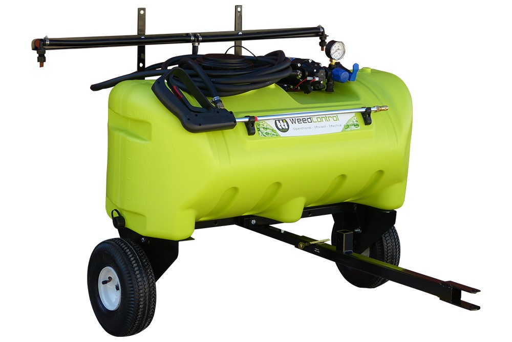 WeedControl95L - Zero Turn Trailer Sprayer with 8.3L/min Pump and 2m Boom