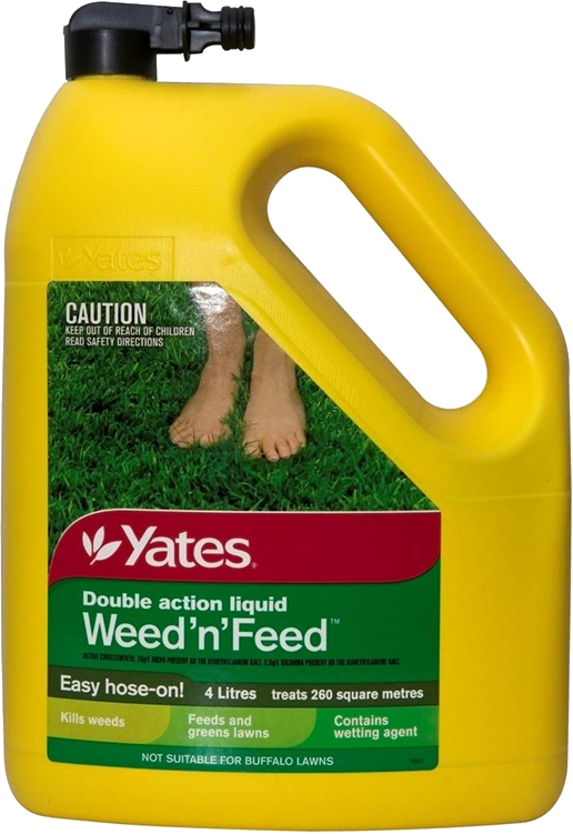 Yates Weed 'n' Feed Hose-On 4L