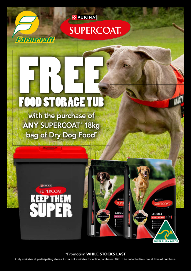 Supercoat promotion at Farmcraft July 2026
